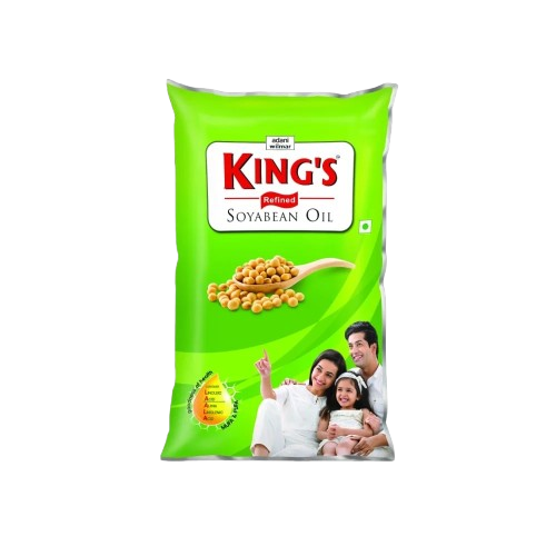 Kings Refined Soyabean Oil Pouch