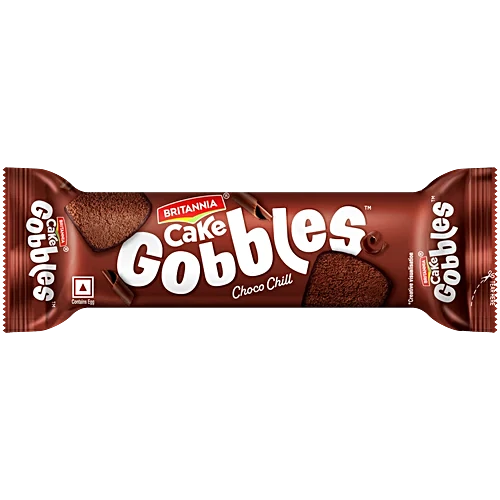 Britannia Gobbles Cake Choco Chill